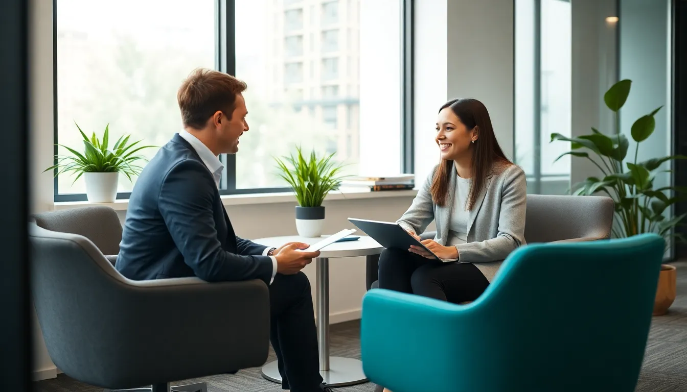 Academic consultant meeting with student